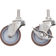 CRB-SU75SET [クリーンラビット Φ75ナイロンウレタン車輪セット SUS金具]