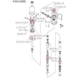 ヨドバシ.com - トラスコ中山 TRUSCO FTR-65G4MHOSE [FTR65G用 4M