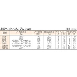 ヨドバシ.com - トラスコ中山 TRUSCO G35-70 [ベルトスリング JIS3等級