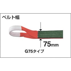 ヨドバシ.com - トラスコ中山 TRUSCO G75-70 [ベルトスリング JIS3等級