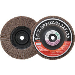 GPNM-100AL [GPナイロンミックスディスク ねじ込み Φ100 5個入 120#]
