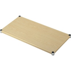 MEW-24S [スチール製メッシュラック用木製棚板 592X442]