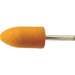 MO-744P [軸付砥石WA 砲弾型 Φ25X幅50X軸6 #60 5本入]
