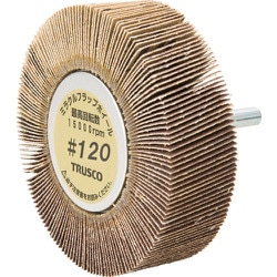 MR8025 [ミラクルフラップホイール 外径80X厚25X軸6 5個入 120♯]