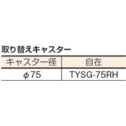 ヨドバシ.com - トラスコ中山 TRUSCO PCG-4545G [合板平台車
