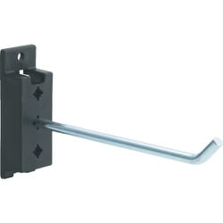 PFA-10 [パンチングパネル用フックバー 直線1本タイプ A型ベース]