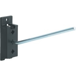 PFA-15 [パンチングパネル用フックバー 傾斜1本タイプ A型ベース]
