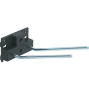 PFB-15W [パンチングパネル用フックバー 傾斜2本タイプ B型ベース]