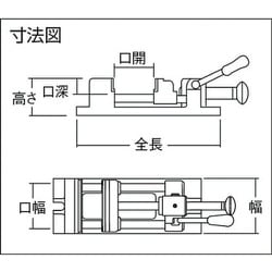 ヨドバシ.com - トラスコ中山 TRUSCO QU-100 [クイックグリップバイス