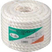 R-1220 [ビニロンロープ 3つ打 線径12mmX長さ20m]