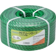 R-1230PEG [PEグリーンロープ 3つ打 線径12mmX長さ30m]