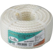R-620 [ビニロンロープ 3つ打 線径6mmX長さ20m]