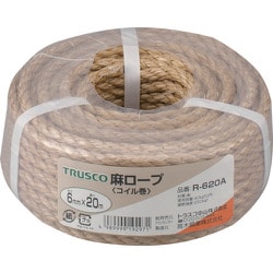 R-620A [麻ロープ 3つ打 線径6mmX長さ20m]