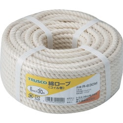 R-630M [綿ロープ 3つ打 線径6mmX長さ30m]