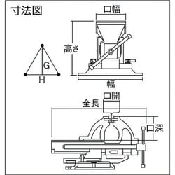 ヨドバシ.com - トラスコ中山 TRUSCO RV-100N [アプライトバイス 100mm