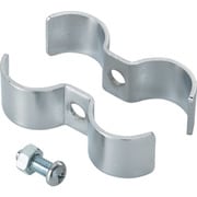 SES-R [ステンレス製メッシュラック用支柱連結金具 SUS304]
