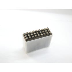 SKC-25 [逆英字刻印セット 2.5mm]