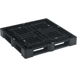 SLA-1111V [α樹脂パレット 片面4方差 1100X1100 黒]
