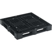 SLA-1111V [α樹脂パレット 片面4方差 1100X1100 黒]