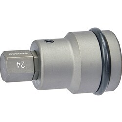 T8-24AHH [インパクト用ヘキサゴンソケット差替式ソケット・ビット]