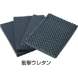 TAK23Y-K [プロテクターツールケースキャスター付(横タイプ)用緩衝ウレタン]