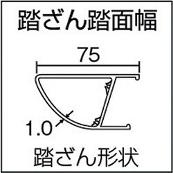 ヨドバシ.com - トラスコ中山 TRUSCO TAU-2 [アルミ製踏台 軽作業用