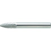 TB4C080 [超硬バー トンガリ型 Φ8X刃長19X軸6 ダブルカット]