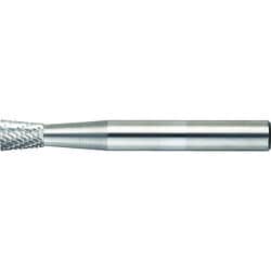 TB52C060 [超硬バー 逆テーパー型 Φ6(10°)X刃長8X軸6 ダブルカット]