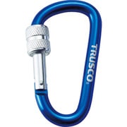 TKNNL880BL [ネジロック付カラビナ 線径8mmx79mm ブルー]