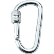 TKNNL880SV [ネジロック付カラビナ 線径8mmx79mm シルバー]