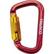 TKNSL1111R [スライドロック付カラビナ 線径10.5mmx110mm レッド]