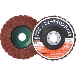 TNND100-320 [ニューナイロンディスク Φ95穴径16mm 320# 5個入]
