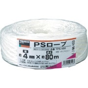 TPS-480 [PSロープ 幅4mmX長さ80m 白]