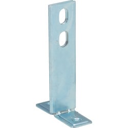 TPS-T200 [パイプ用支持金具 プレスT字脚 高さ200LX厚み3.2 2穴]