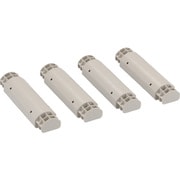 TPT-250K [プラ棚用 脚のみ4本セット 高さ250mm用]