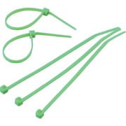 ケーブルタイ 幅8.0mm×長さ550mm 最大結束φ160 緑 100本入 TRCVR-550