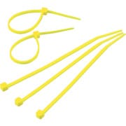 ケーブルタイ 幅8.0mm×長さ550mm 最大結束φ160 黄 100本入 TRCVR-550