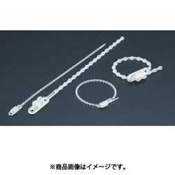 TRKTV-170E [ダブルヘッドノットタイ 幅3.5mm×167mm 最大結束φ41白 100本入]