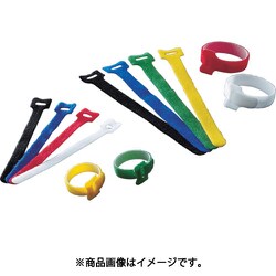 マジックケーブルタイ 幅12mmX長さ135mm赤 20本入り TRMGT-135R