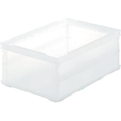 TSK-O30B [薄型折りたたみコンテナスケル 30L 透明]