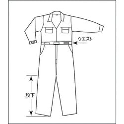 ヨドバシ.com - トラスコ中山 TRUSCO TTB-L [つなぎ作業服 Lサイズ