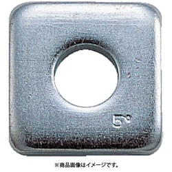 テーパーワッシャー ユニクロム サイズM12(1/2) 16個入 B55-0012