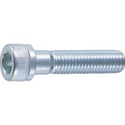 B62-0870 [六角穴付ボルトユニクロ 半ネジ サイズM8X70 10本入]