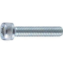 六角穴付ボルトユニクロ 全ネジ サイズM10X15 16本入 B62-1015