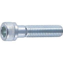 B62-1045 [六角穴付ボルトユニクロ 半ネジ サイズM10X45 11本入]