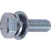 B716-0835 [座金組込ボルト トリーマー 三価白 サイズM8X35 8本入]