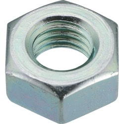 六角ナット1種 三価白 サイズM10X1.5 14個入 B724-0010