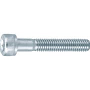 B730-0540 [六角穴付ボルト三価 白 半ネジ サイズM5X40 15本入]