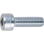 B730-1025 [六角穴付ボルト三価 白 全ネジ サイズM10X25 6本入]