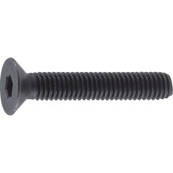 六角穴付皿ボルト 黒染め サイズM5X25 45本入 B73-0525